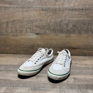 SeaVees Westwood White Leather/Canvas Tennis Sneakers Men's Size 10.5